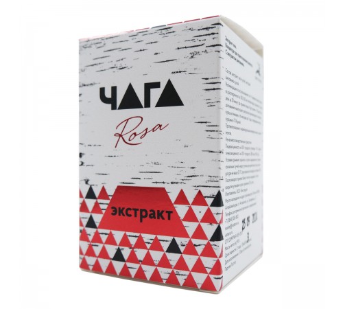 Чага Rosa Вистерра с плодами шиповника, 90 г