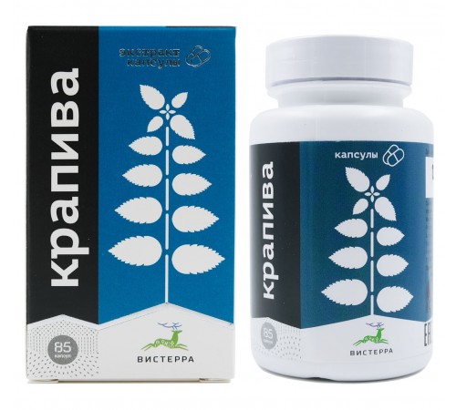 Крапива Вистерра, 85 капсул