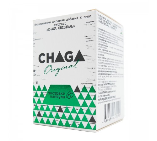 Чага Original Вистерра, 60 капсул