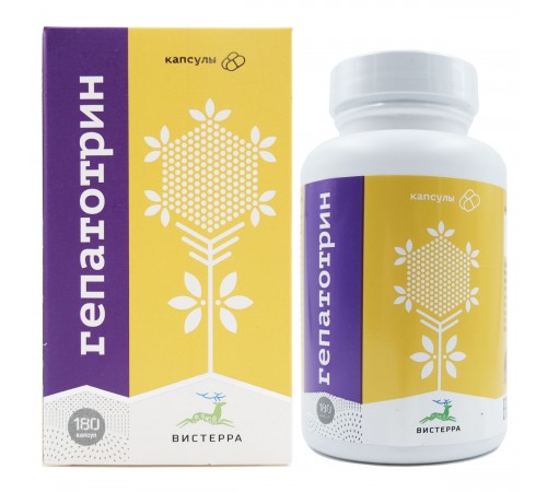 Гепатотрин Вистерра, 180 капсул