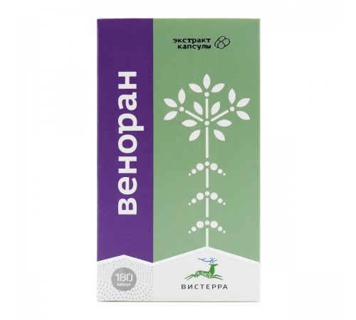 Веноран Вистерра, 180 капсул