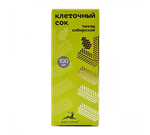 Клеточный сок пихты сибирской, 100 мл