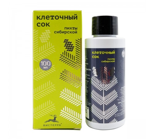 Клеточный сок пихты сибирской, 100 мл