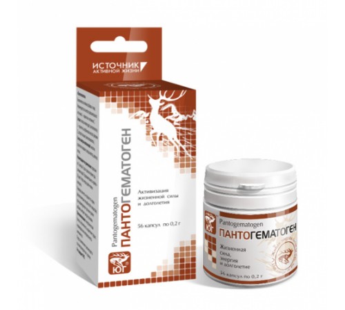 Пантогематоген в капсулах, 56 шт.