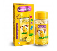 Талантики с лимонным соком иммуномодулирующие, 80 г, конфеты в банке